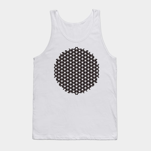 Mesh mandala Tank Top by M[ ]